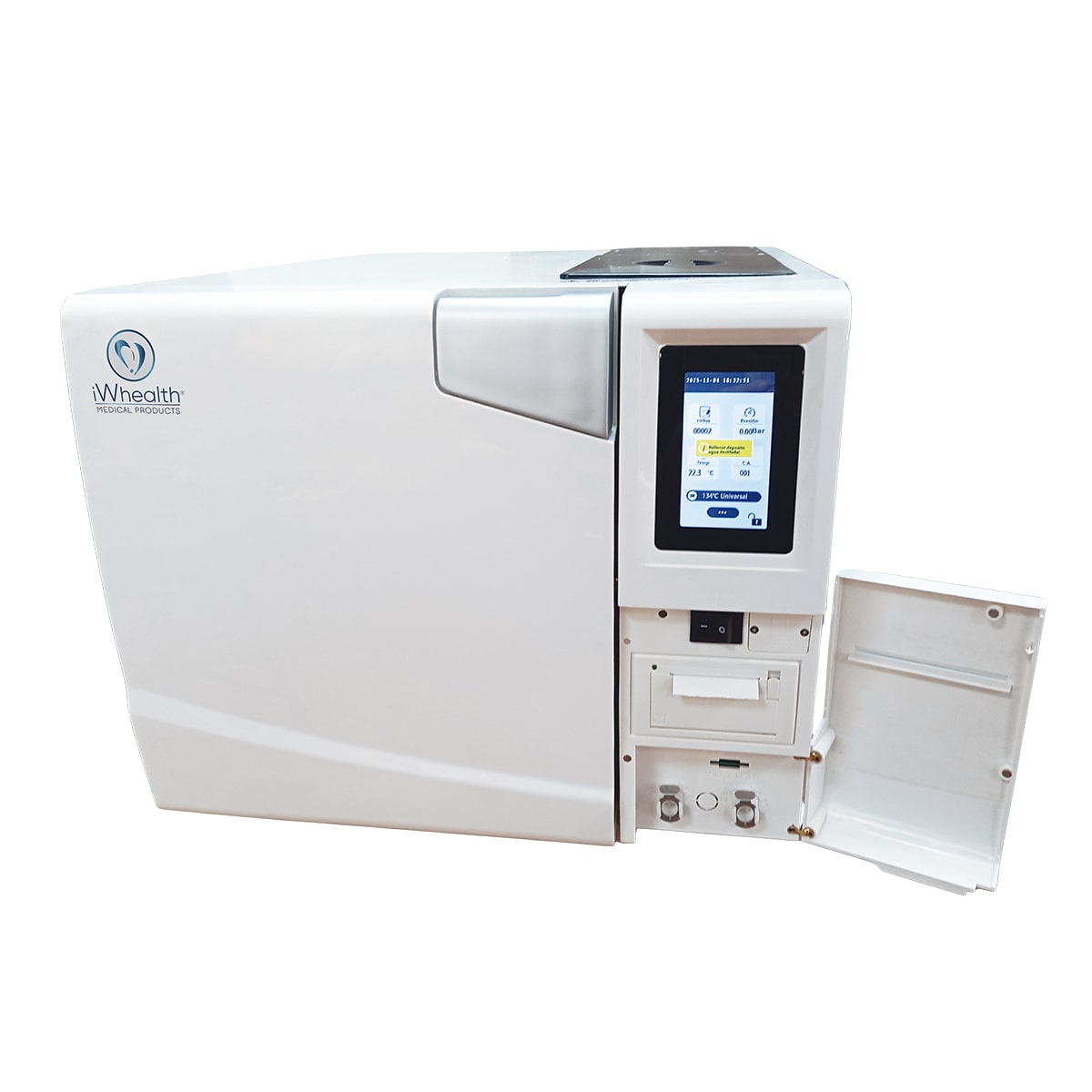 Autoclave Class B 22l Iwhealth Iwh013 Frontal Encendido