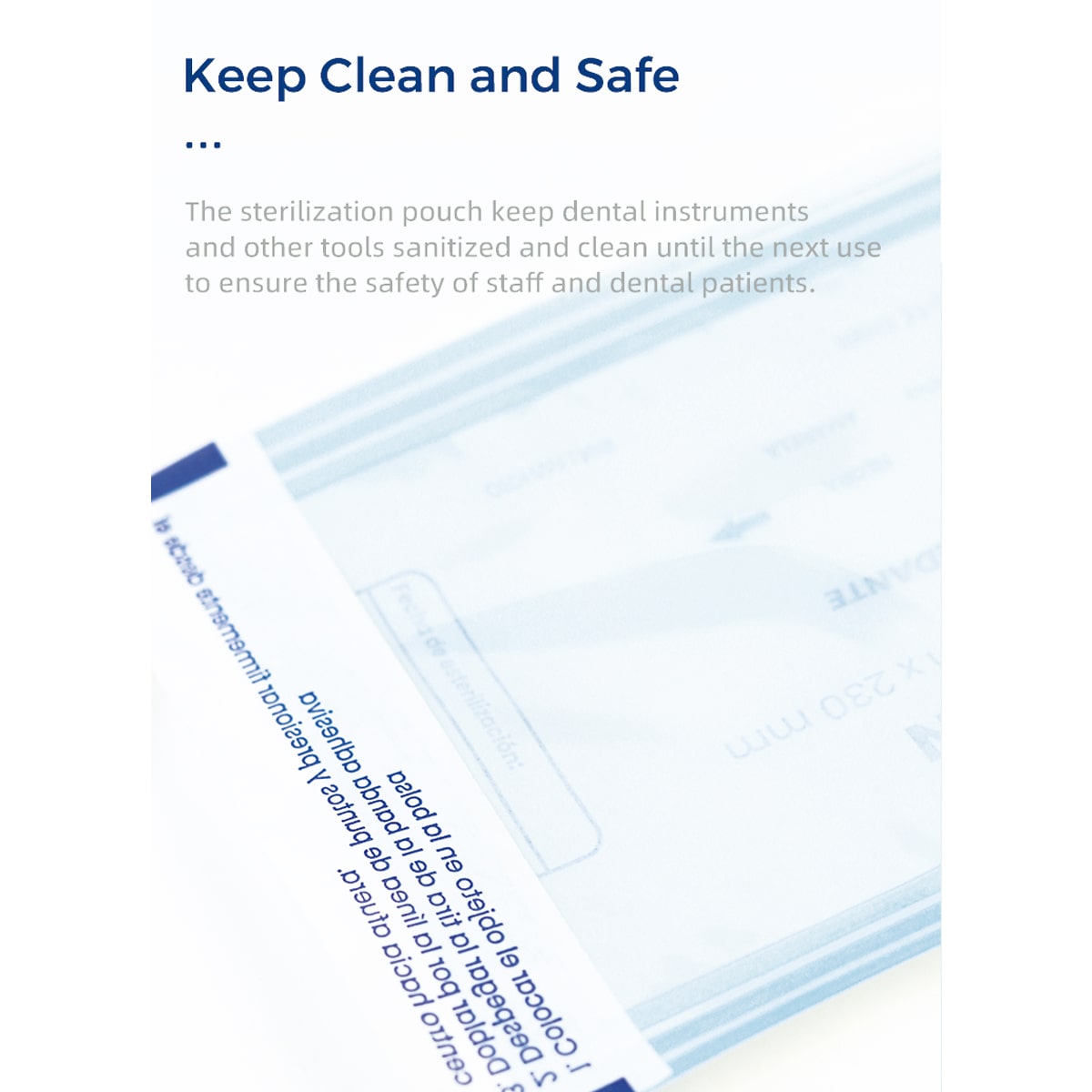 Sterilization Pouch Iwhealth Clean And Safe